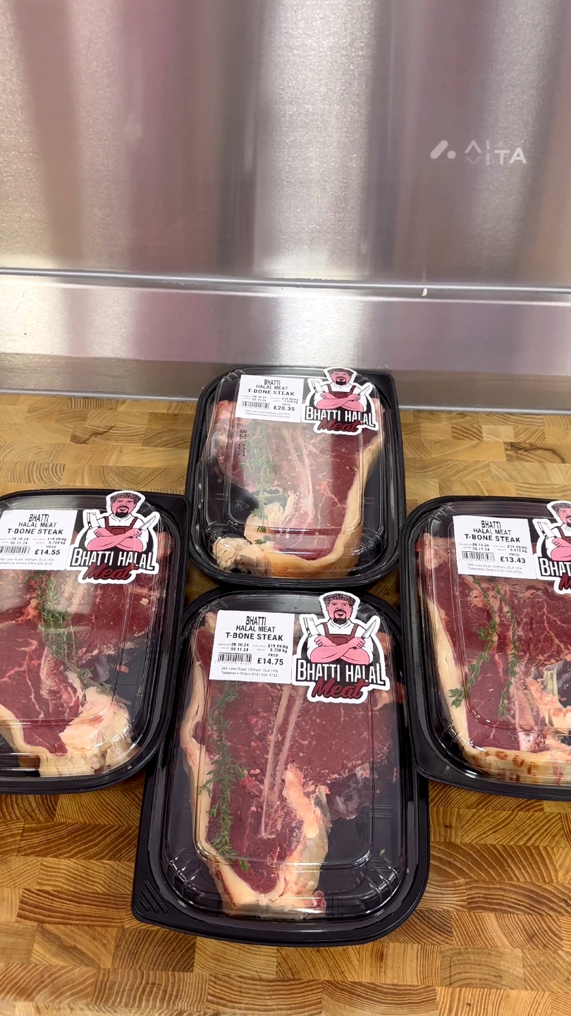 T-bone steak #beef #foryoupage #viralvideos #beautiful #butcher 