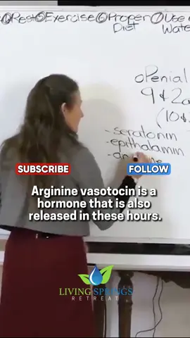 In this video, we dive into the role of arginine vasotocin, a hormone that acts as your body’s natural painkiller. Released during specific hours of sleep, this hormone helps manage pain but also leaves behind waste in the body. #WellnessJourney #NaturalHealing #SleepScience #livingspringsretreat Watch the full video: https://www.youtube.com/watch?v=bcXv59qDv1U Living Springs Retreat is your ultimate destination for achieving holistic wellness and embracing natural health principles. Join us on this transformative journey as we dive deep into the secrets of the body and learn how to nurture it back to a state of optimal well-being. Through our 1-Week Detox Lifestyle Program, Virtual Wellness Programs, and Community Health Education Affordable Program (C.H.E.A.P.), we offer a comprehensive approach to tackle ailments such as heart disease, diabetes, high blood pressure, obesity, and other lifestyle-related illnesses. Explore our Online Shop for a curated selection of herbal preparations, health products, and resources to support your wellness goals. Together, let's unlock the power of nature and embark on a path to vibrant health.
