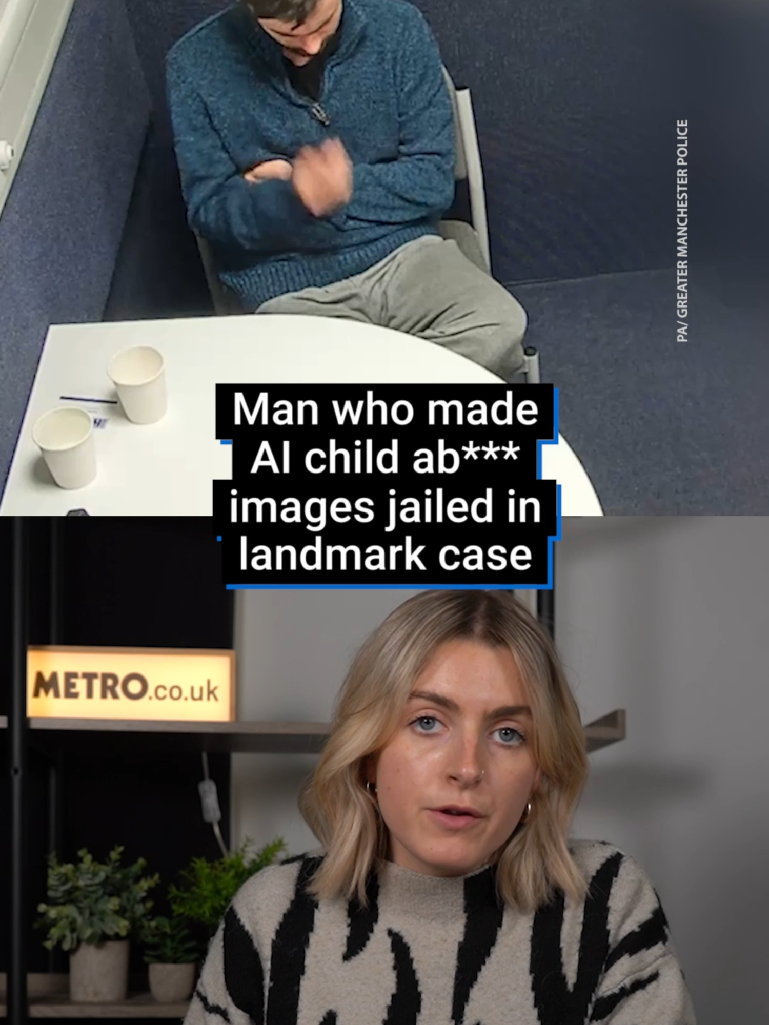This just reminds us how far innocent photos posted online can go. In a landmark case, a 27-year-old man’s been jailed for 18 years for generating child a**** images from normal photos using artificial intelligence. And police have been able to link the AI-generated images to real children. #ai#aritificialintelligence#newstok#news#uknews#newstok#policeinterview#crime#crimecases#onlinesafety#jailed#prisontiktok#technology