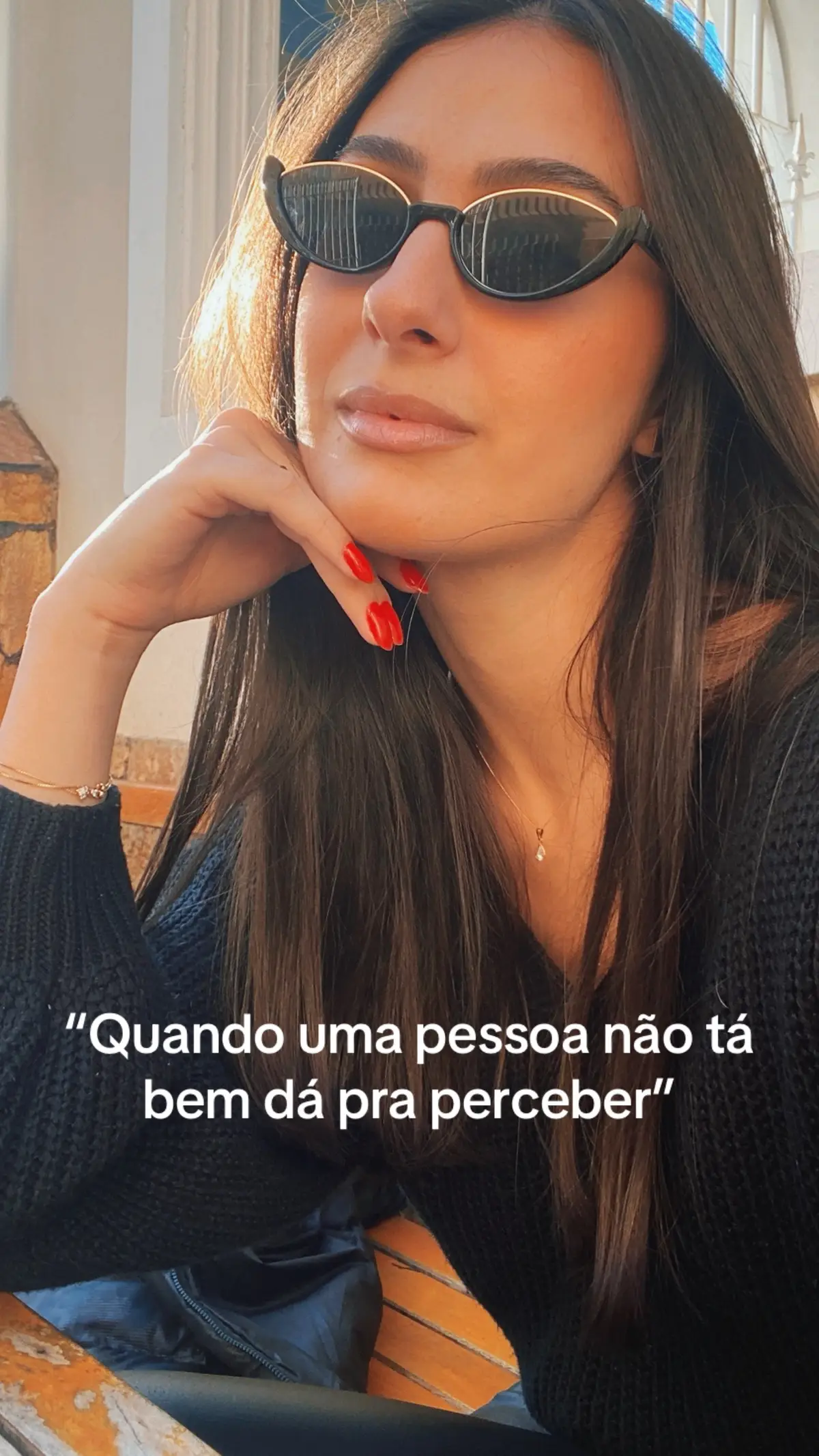 De coração a gente nao sabe o q passa na vida do outro pq nos tornamos muito bons em mentir q ta tudo bem e muito bons em sorrir quando queremos chorar. Eu e vc vamos ficar bem se nao ficarmos agora iremos morrer tentando. Ok?  #fy #fypage #fyp #fyppppppppppppppppppppppp #depressão #desabafo #trendingsong 