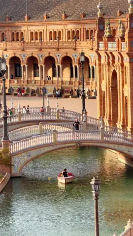Exploring Plaza de España in Seville 🇪🇸✨ Iconic architecture, vibrant tiles, and Andalusian charm make this a must-see! #SevilleTravel #PlazaDeEspaña #SpainBucketList #VisitSeville #travelspain #spainitinerary #sevilleitinerary #thingstodoinseville #whattodoinseville #traveltok #thingstodoinspain #andalucia 