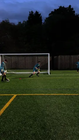 Our goalkeepers working hard 🧤🩵⚽️ #footballl #footballtraining #lovethegameuk #fyp #baller #goalkeeper #saves 
