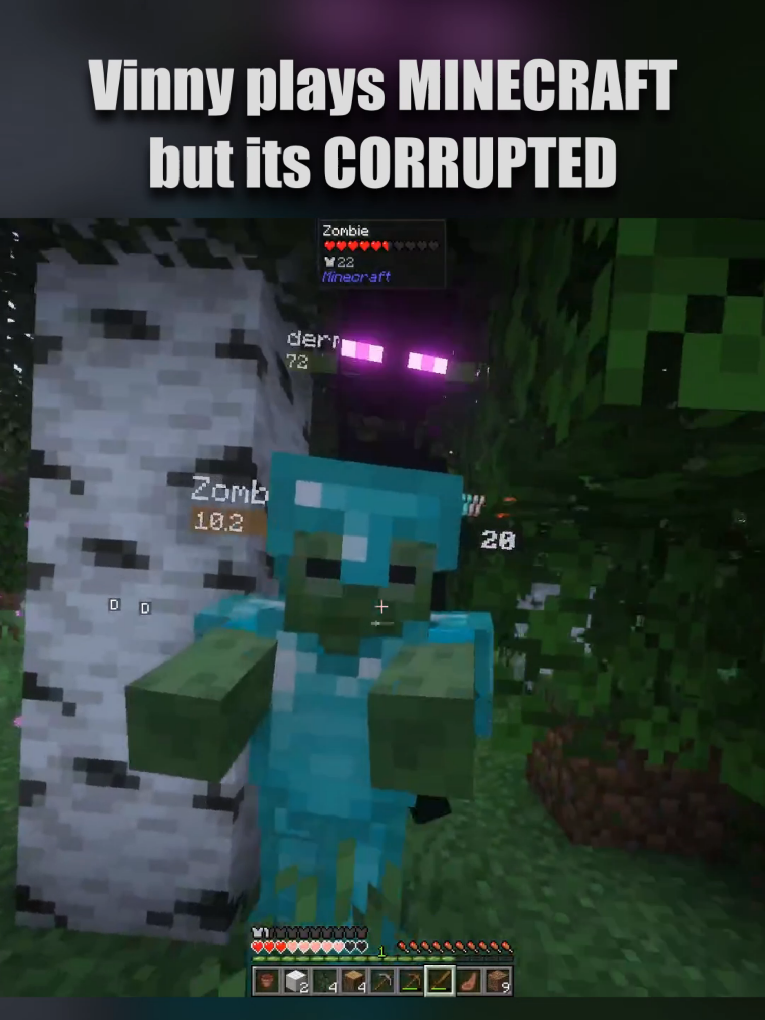 Minecraft Corruptions #vinesauce #vinesaucevinny #corruptions #Minecraft #gaming #weird #funny #youtuber #streamer #fyp