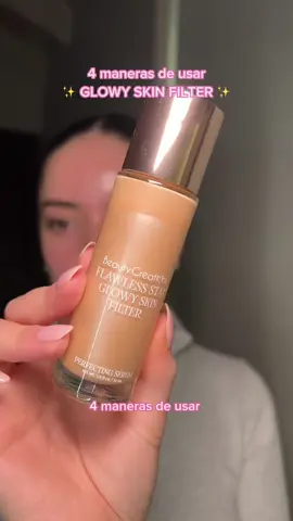 Hemos recibido algunas dudas de como usar Glowy Skin Filter ✨ aquí te dejamos 4 maneras de usarlo 😘 #beautycreationsmx #highlighter #iluminador #maquillajeeconomico #glowyskinfilter #flawlessmakeup #glowyskintint #glowyprimer #glowymakeup 