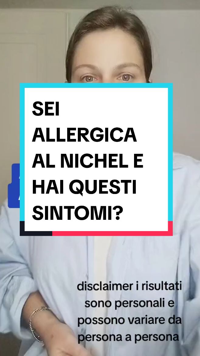 #allergie #gonfioreaddominale #stanchezza #nichel 