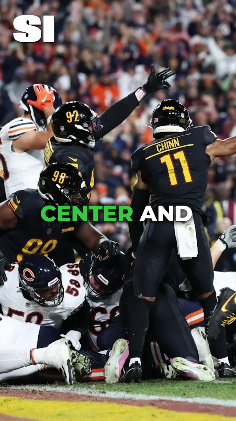 Reliving the Bears' goal-line fumble on The MMQB pod 😅 #chicago #bears #fumble #nfl #podcast #football 