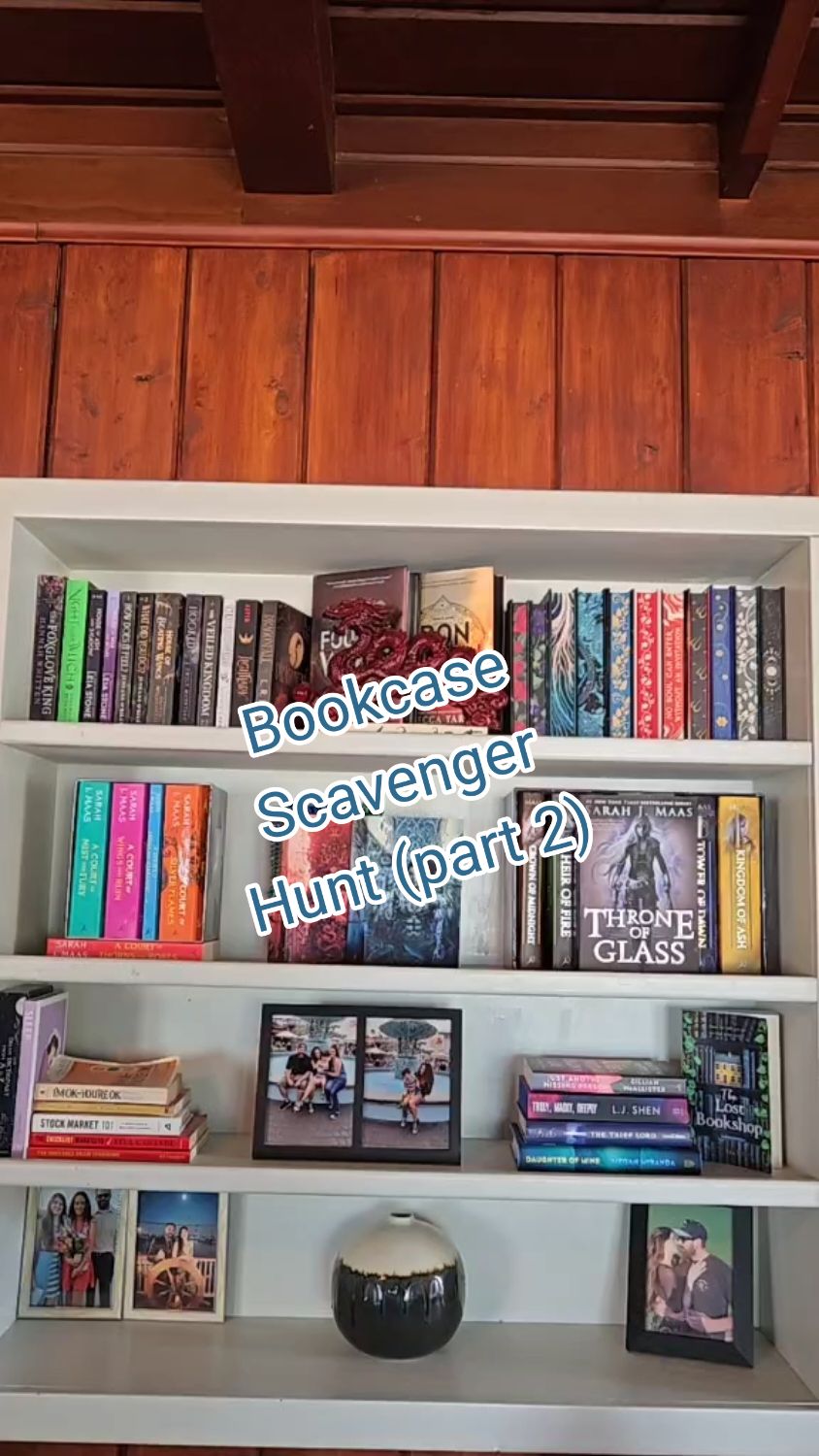 Replying to @scarlett_lea_poet  Yes, I actually do have a poetry section! 🤗😍 Small, but mighty. What book theme, location, color, etc would everyone like me to search for next? This is so fun! #bookshelf #bookshelftour #scavengerhunt #bookchallenge #poetry 