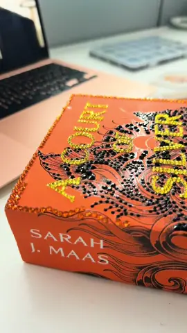 My hobby turned small business 🥹  Shop my bedazzled book kits on etsy! #BookTok #bookish #bedazzledbooks #diamondpainting #specialeditionbooks #fourthwing #acotar #xadenriorson #sarahjmaas #bookbedazzle #rhysandandfeyre 