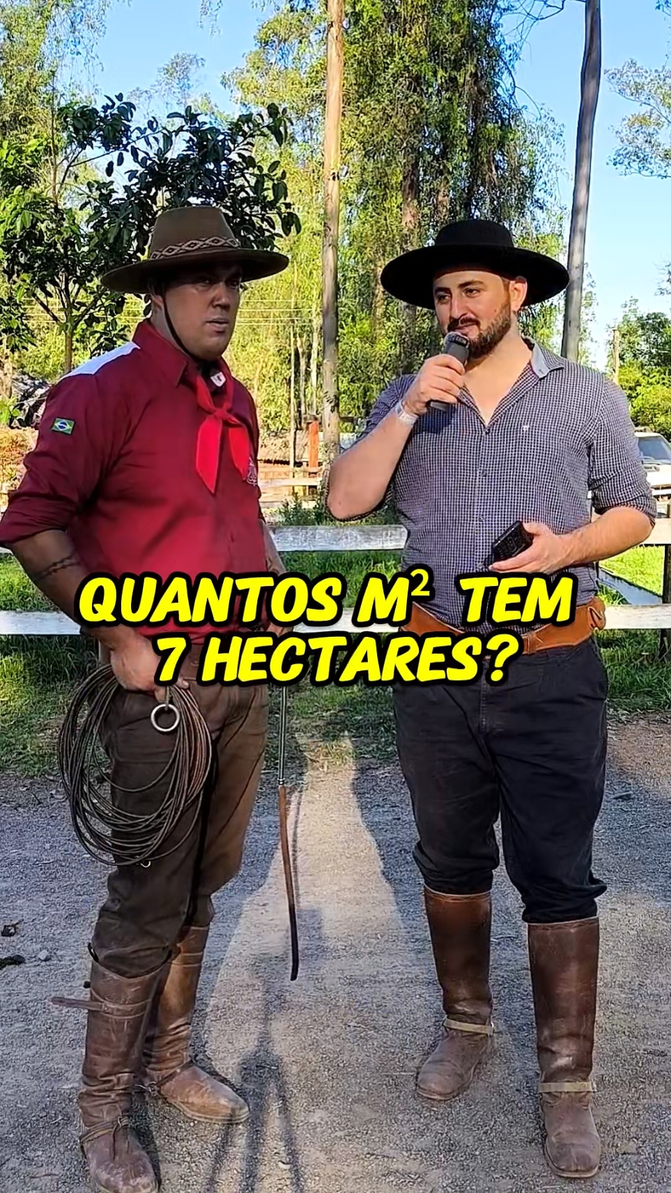 Quantos Metros Quadrados Tem 7 Hectares? #agro #fazenda #rodeio #maternidade #curiosidades 