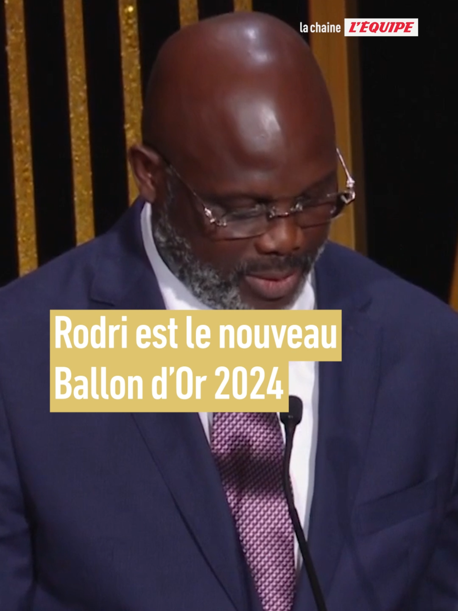 Rodri (Manchester City) est le nouveau Ballon d'Or 2024 #ballondor #sportstiktok #football #rodri