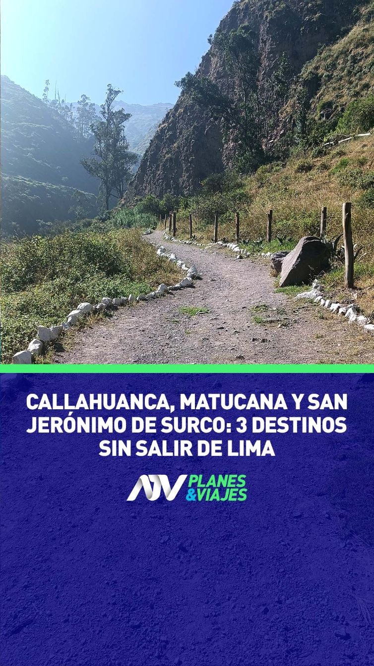 #ATVPlanesYViajes | ¡Sin salir de Lima! 3 destinos a menos de 3 horas para este feriado 💚😎 📲 @Viajes para 2 🩷💙 | Vlog  #destinosbaratos #feriado #huarochiri #callahuanca #matucana #sanjeronimodesurco #destinoscortos #cercadelima #feriadolargo #apec #diadetodoslossantos  