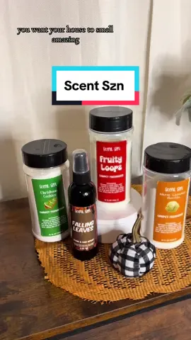 I finally snagged a @Scent Szn room spray and some more carpet fresheners. If you havent tried them yet you need to! They are on flash sale and still offering an extra coupon. They make perfect teacher gifts or stocking stuffers. #scentszn #scentszncarrefreshers #scentsznroomsprays #scentszncarpetfresheners #smellgood #carpetfreshener #carpetdeodorizer #CleanTok #stockingstuffers #christmasgifts  #teachergifts #TikTokShopBlackFriday #TikTokShopCyberMonday #upholsterycleaning #upholsterydeodorizer #carpetcleaning #fallscents #fallvibes #christmasscents #christmasvibes #upholstery 
