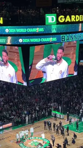 Come with us to the Celtics home opener/banner night                                                .                                                                   #nbabasketball #nbatiktok #jaysontatum #jaylenbrown #celtics #celticsnation #tdgarden #bostonceltics #fyp #for #foryoupageofficiall #basketballtiktok #basketball 