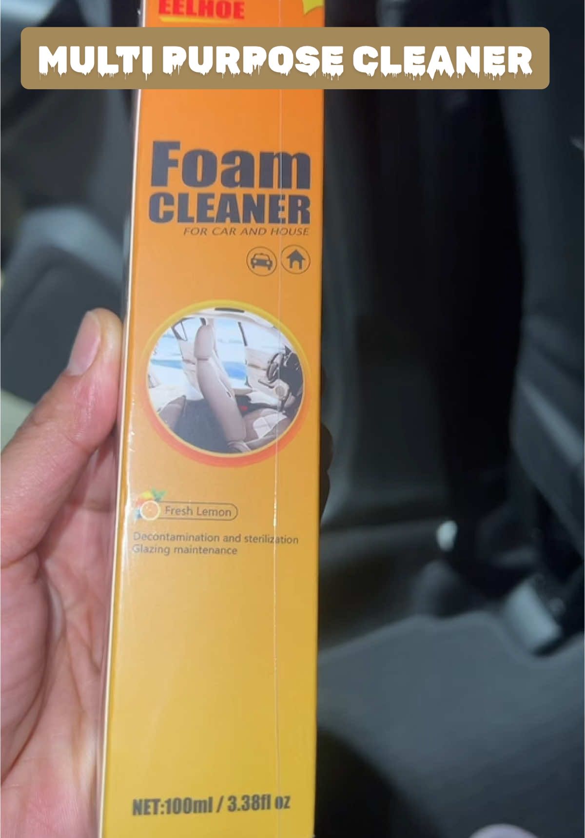 Car Steering Wheel #foamCleaner #TotalInteriorCleaner & Protectant, Extracts of natural ingredients, #multipurposecleaner Without any Corrosive Additives Sold by #ceremonyvase @ceremonyvase