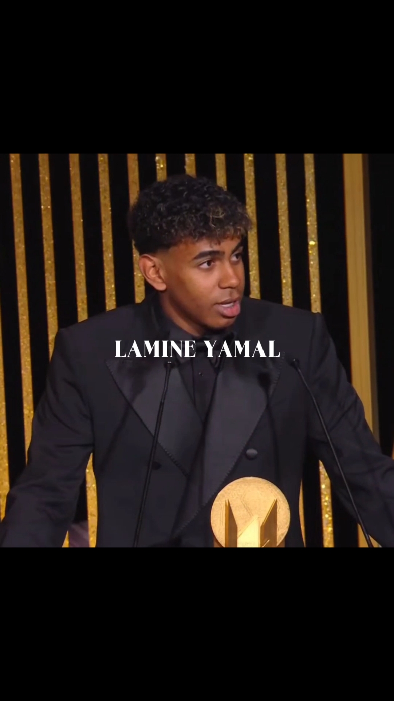 The Golden Boy 🌟 #lamineyamal #barça #viscabarça #fcbarcelona #ballondor #xeremony #hoy #today #parati #foryou #viral #fyp #lamine #yamal #spain #euro #eurocopa @Lamine Yamal 