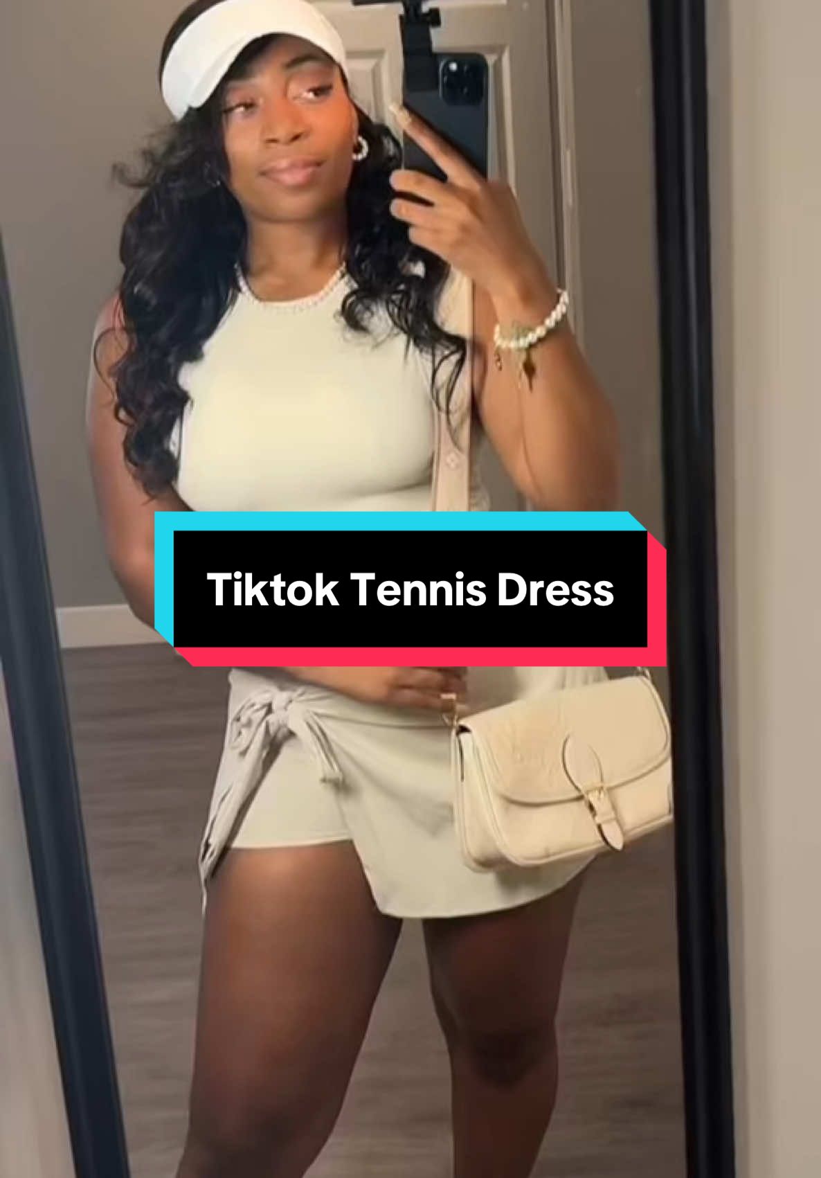 This tennis dress is so cute! ##TikTokShop##tiktokpartner