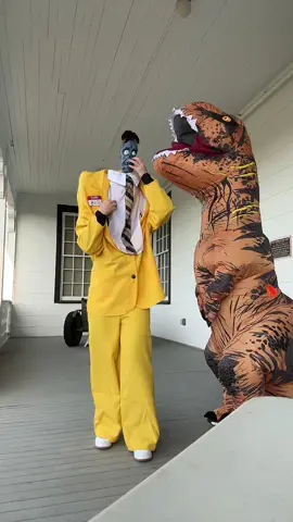 Last one i promise ahhahahahaha #fyp #halloween #bob #dinosaur 