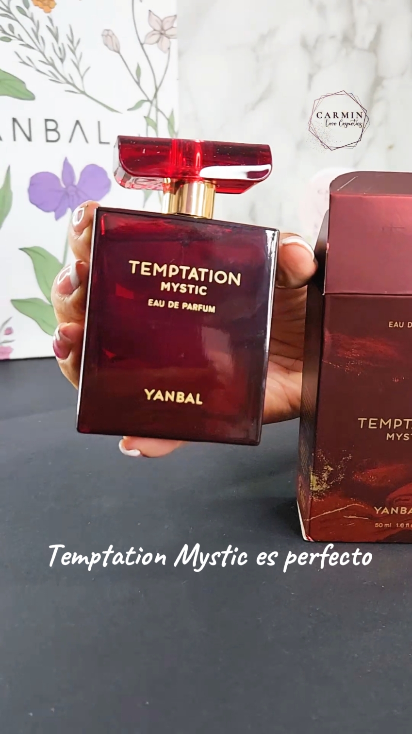 ✨ Perfume Temptation Mystic ✨ fragancias chypre frutal con cereza jugosa, el carácter adictivo de la espuma de café y 