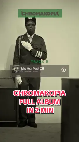 each song has like 7 different unique sections to them. these snippets dont give you the genuine feeling but wanted to still share for those who haven’t heard it 🚛 comment your thoughts 🫡 #CHROMAKOPIA #tylerthecreator #llusionmusic 