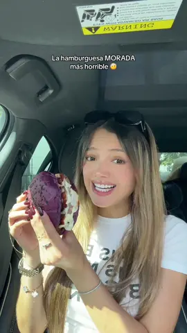 Hamburguesa morada ?? 🤮 Que acabo de comer … #behindthescenes #bloompartner #transition @Bloom Nutrition 