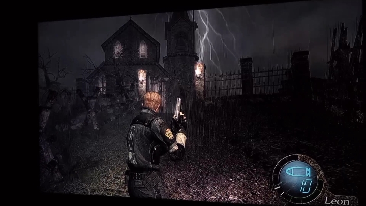 Just another rainy day.|||#residentevil4 #game #oldgames  #horrorgames #leonskennedy #ps2 #ps5 #vibes #core #fyp #re4 #Vlog 