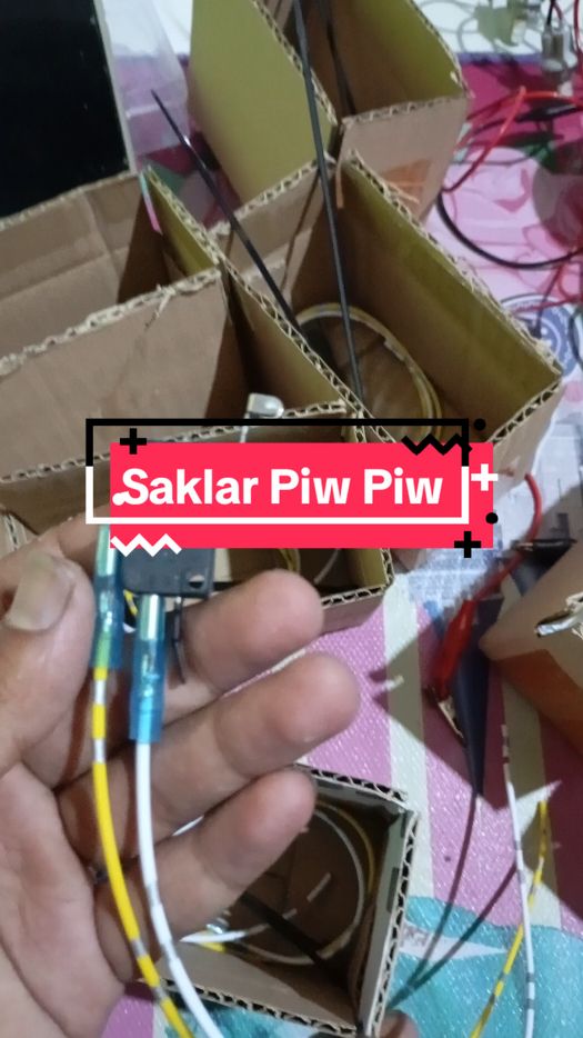 Saklar Dim Piw Piw #saklar #microswitch #saklarpiwpiw 