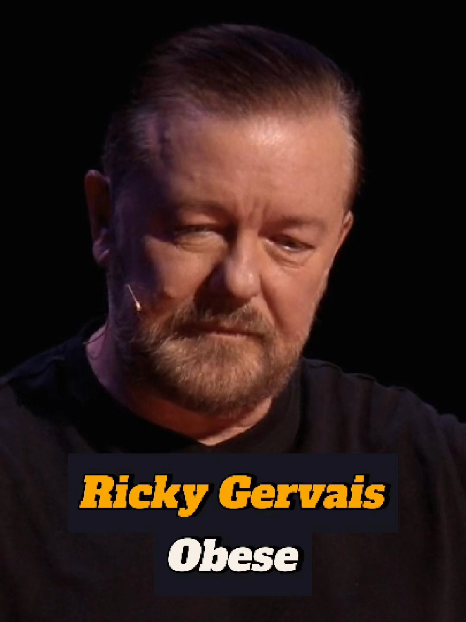 Ricky Gervais drops hilarious truths about the word 'obese' 🎤😂 Don’t miss this standup comedy gold!  #standupcomedy #funny #RickyGervais #standup #comedy