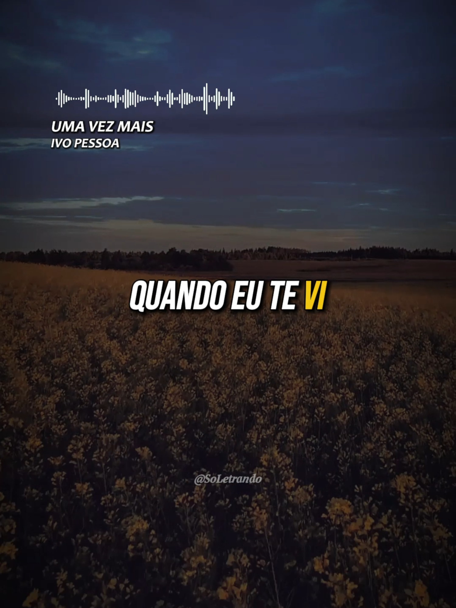 Quando eu te viii.... #musica #almagemea #tipografiamusicas #letrademusicas