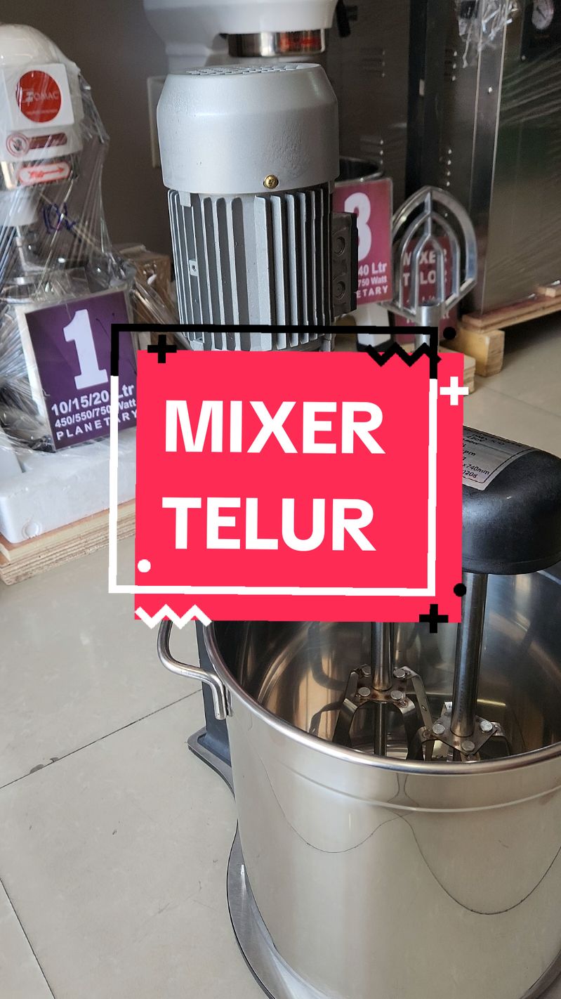 Mixer telur 15 liter daya 180 watt. #mixertelur #fomacdmxkjd #citramesin