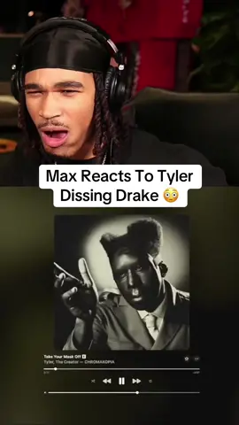 Max Reacts To Tyler Dissing Drake 😳#plaqueboymax #tylerthecreator 