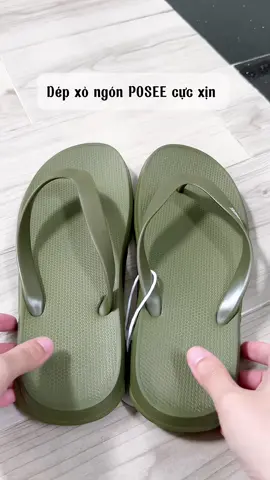 Dép xỏ ngón nhà posee xịn quá #xuhuong #mebimsua #mevabe #fyp #mebimhiendai #danvanphong #xuhuongtiktok #mebimsuachamcon #mevaembe❤️❤️❤️ #dancongso #trending #thoitrangnamnu #depposee #posee #deptong #depkep #depxongon 