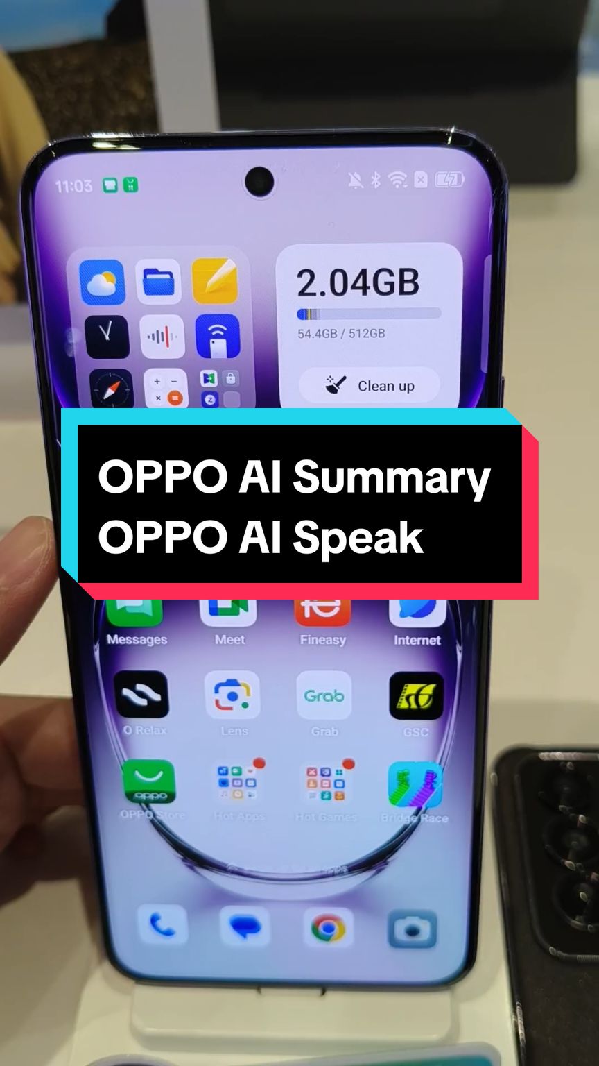 OPPO AI Function  AI Summary AI Speak #oppoaiphone #oppo #oppomalaysia #onlyforyou #foryou 