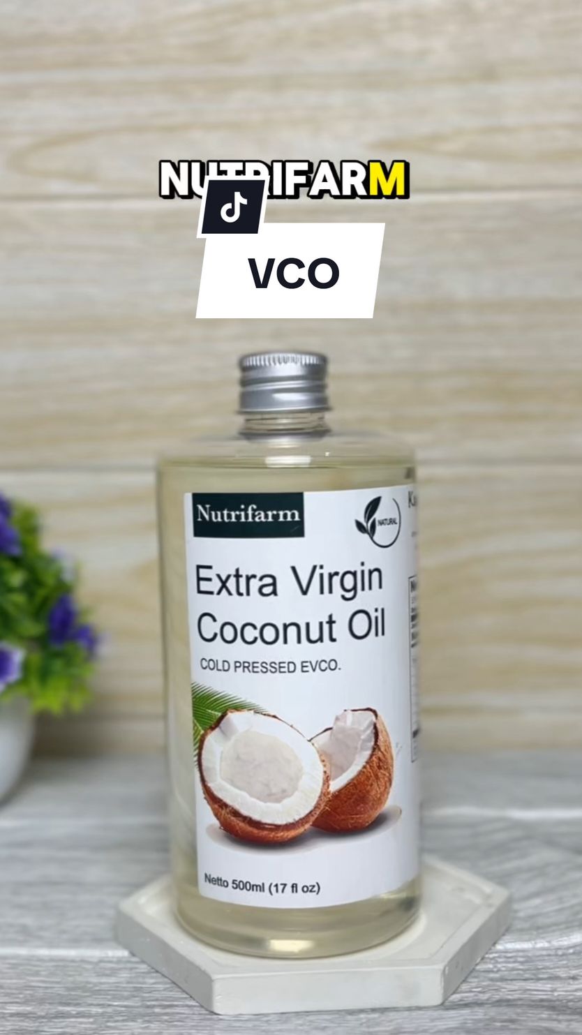 Membalas @ine9711 #vco #vconutrifarm #coconutoil #vcoconut #nutrifarm #vcoorganik #organikvco #tips #minyak 
