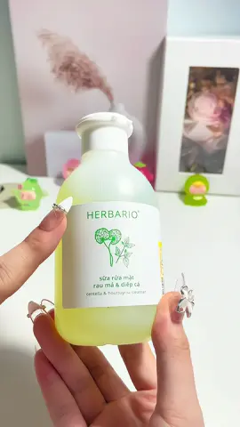 Sữa rửa mặt #review #suaruamat #herbario #viral #xuhuong #skincare #tiktokviral 