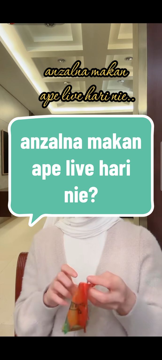 anzalna makan ape live hari nie #anzalnanasir #anzelhair #keratintreatment #scalptreatment 