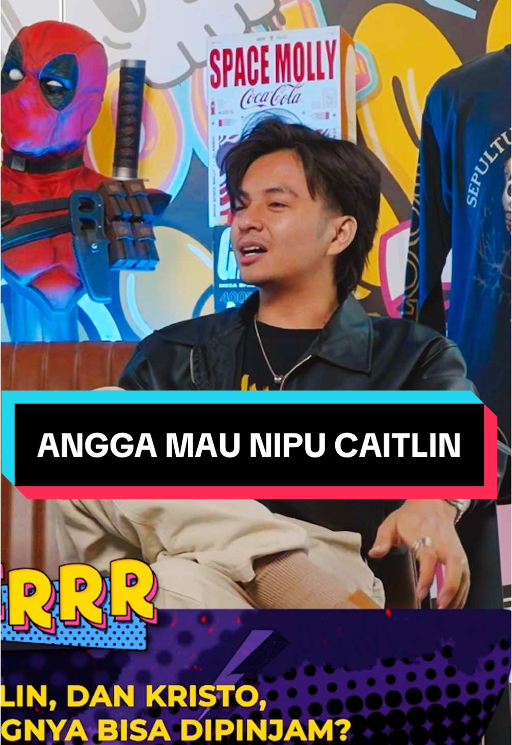 Angga mau nipu Caitlin!! 😂 #temaindonesia #fyp #anggayunanda #fyp #caitlinhalderman 