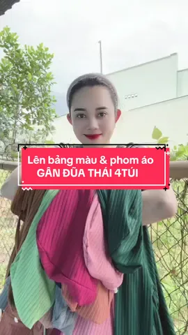 Lên lại bảng màu gân đũa thái 4 túi khoá kéo #xuhuong2024 #xuhuongtiktok2024 #khoáccủaNgân #áokhoác 