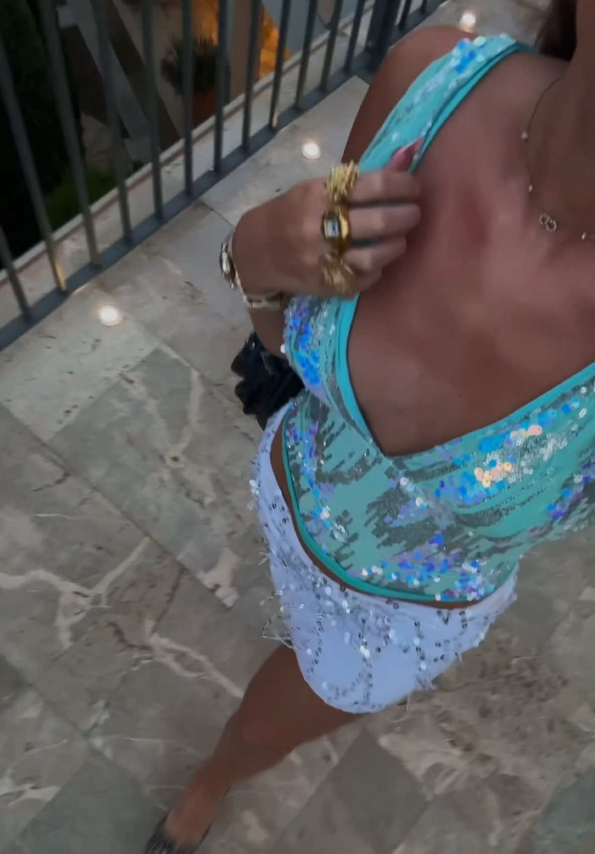 New arrival | Seafoam Sequin cami top 🫧