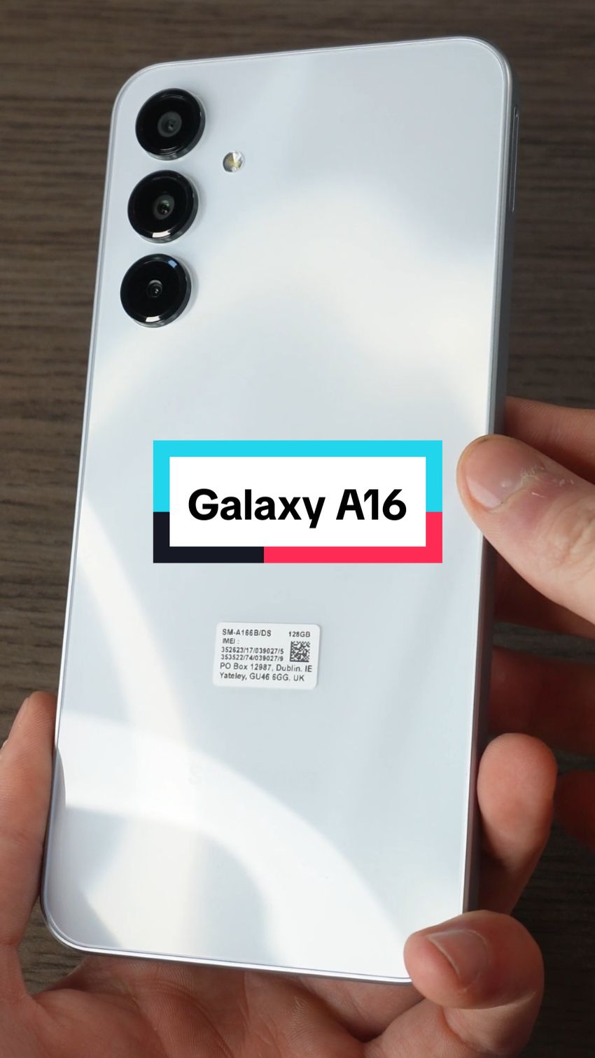 Samsung Galaxy A16 5G- Unboxing, the best phone on a budget. #samsung #galaxya16 #foryou #tech 