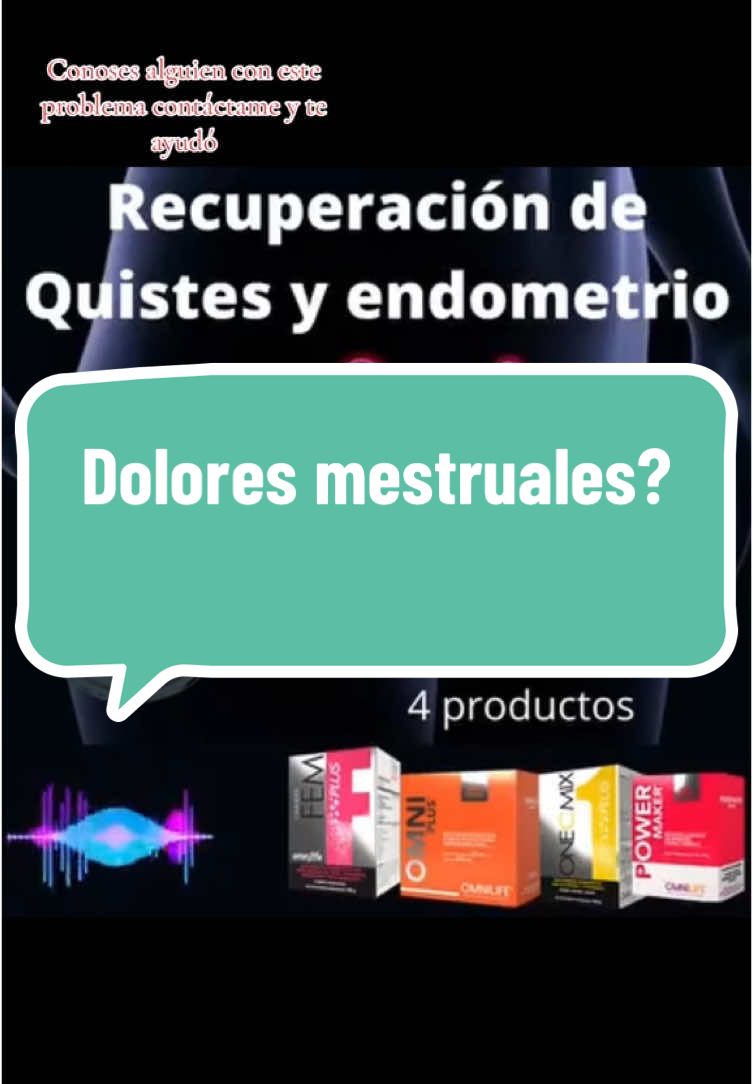 Conoses a alguien con este problema contáctame para más información #mestruacion #colicosmestruales #todos #enparati #omnilife #salud #malestar #argentina🇦🇷 #mexico #brasil🇧🇷 #ecuador🇪🇨 #guayaquil #quito #azoges_ecuador🇪🇨 #cuenca #ambato #colombiana #california 