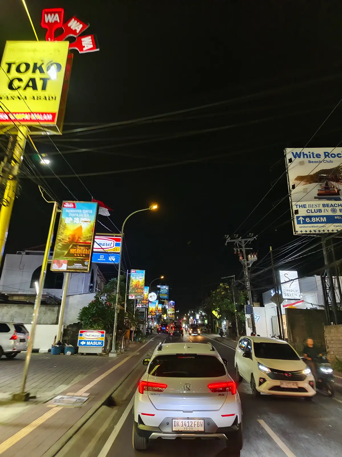 suasana malam di Bali #bali #malam #fyp 