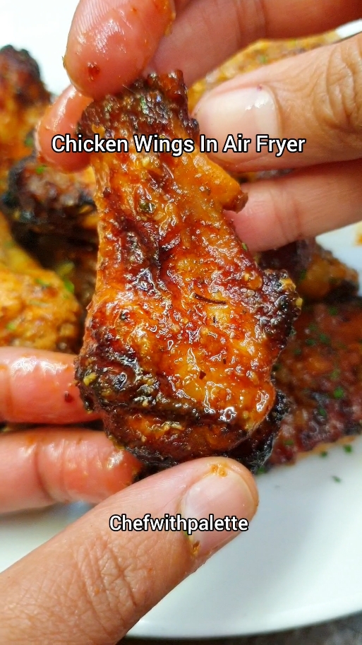 Chicken Wings In Air Fryer  #airfryer #airfryermaster #airfryerrecipes #chickenwings #chicken 