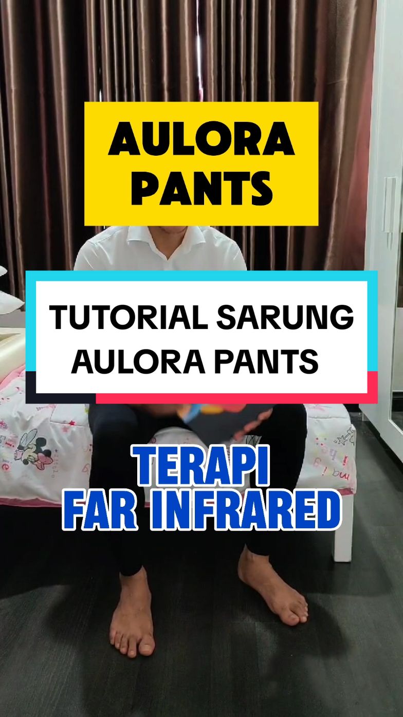 Cara mudah pakai Aulora Pants, ikot je step mudah dalam kotak ni.  #farinfraredtherapy #auloraseries #bloodcirculation #beinternational 