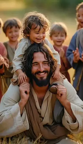Jesús jugando con los niños #Jesús #Jesucristo #Jesus #jesuslovesyou #Jesusch