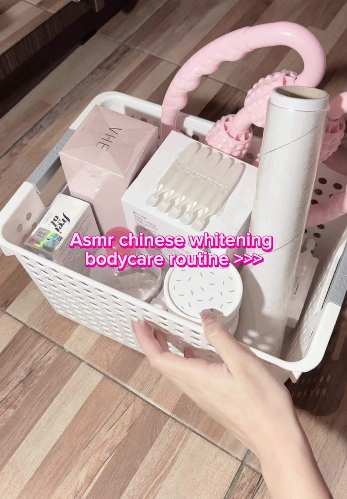 asmr sambil nyobain chinese bodycare products >> #asmrsounds #asmr 