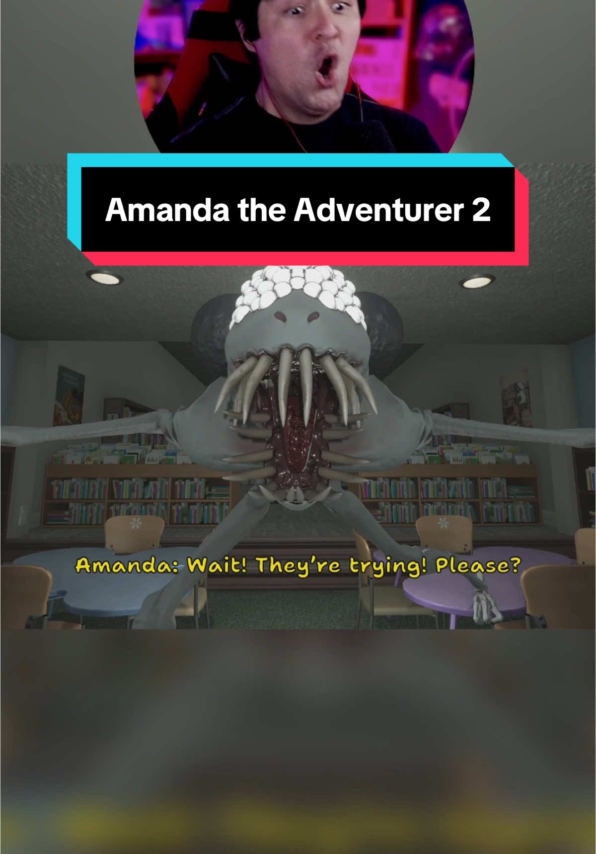 Amanda the Adventurer 2 #amandatheadventurer #amandatheadventurer2 #fypシ #horror #scarygames 