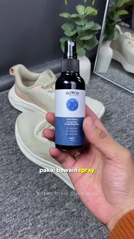 Rekomendasi Parfum Sepatu dari bahan alami aman digunakan. Yang fav aku Black Ice  #bowinactivspray #parfumsepatu #antibaukaki #fypp 
