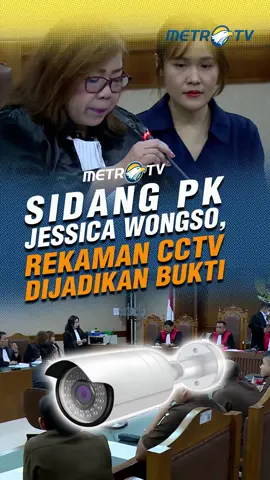 Sidang permohonan peninjauan kembali (PK) yang diajukan Jessica Wongso digelar hari ini, Selasa (29/10). Pihak Jessica mengajukan rekaman CCTV dari penemu Helmi Bostam sebagai buktinya.  #jessicawongso #sidangPK #mirnasalihin #kopisianida #beritaviral #fypp #tiktokberita #sidang
