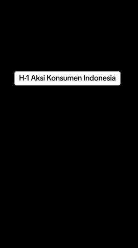 H-1 Aksi Konsumen Indonesia, di Kementrian Keuangan dan Pengadilan Niaga Jakarta Pusat. #aksikonsumenindonesia 