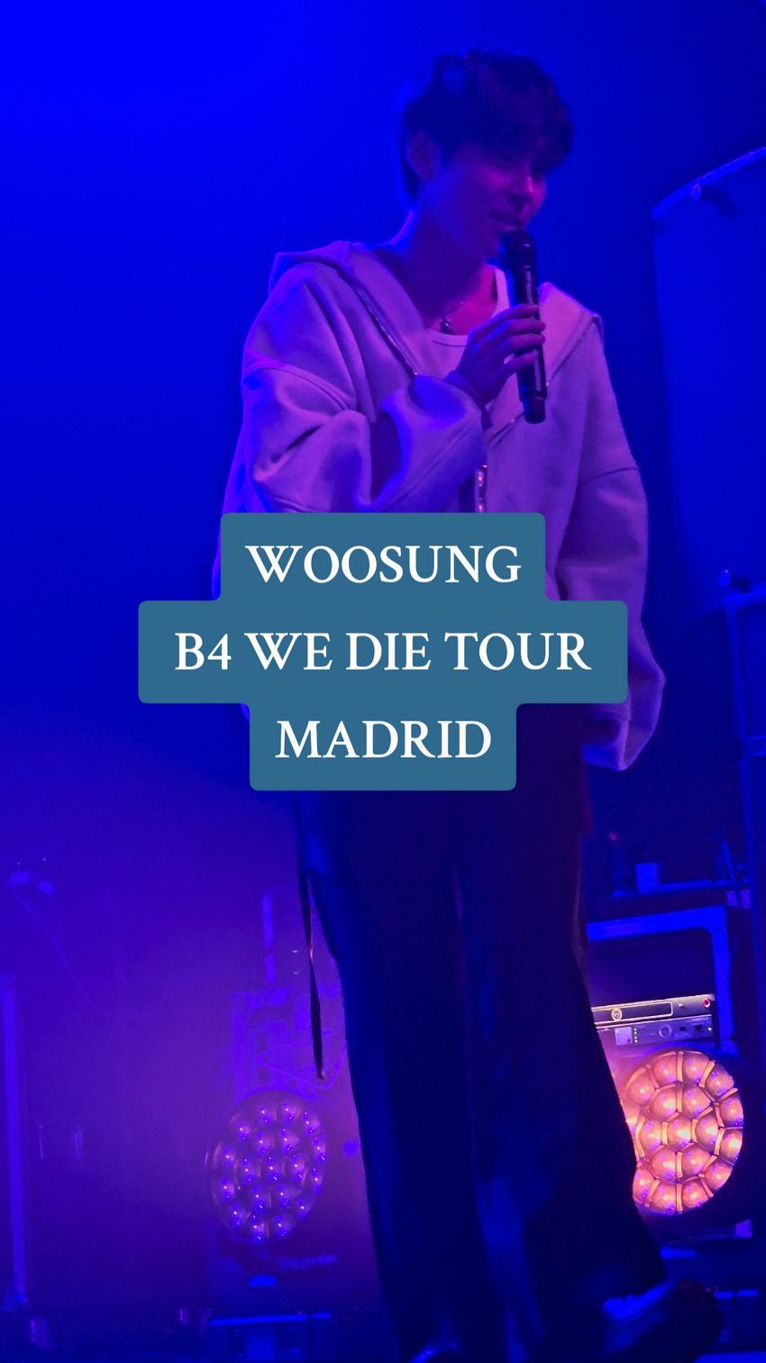 Woosung - B4 We Die Tour Madrid Q&A #woosung #woosungtherose #b4wedietour #b4wedietourmadrid #woosung4444 #therose #theroseband 